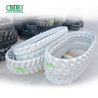 Giá tốt. Đường cao su không đánh dấu trọng lượng nhẹ 230 * 48 * 66 với công thức cao su được thiết kế đặc biệt cho máy đào trực tuyến