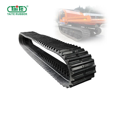 Giá tốt. 700x100x96mm Hitachi đường cao su cho Dumper với lực kéo cao và xây dựng bền trực tuyến